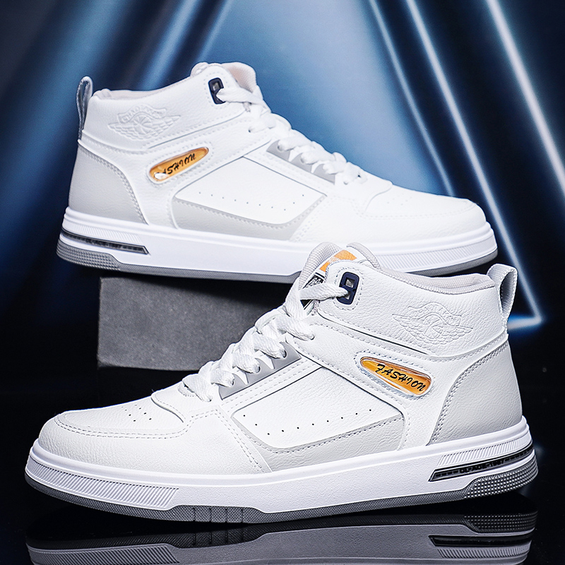 PANARYBODY Sepatu Sneakers Tali Pria QN238  Sepatu Cowok Putih Kasual Kualitas Bagus Keren Trendy