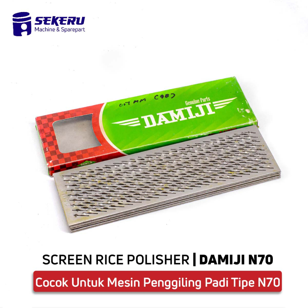 SARINGAN PADI SCREEN RICE POLISHER N70 DAMIJI