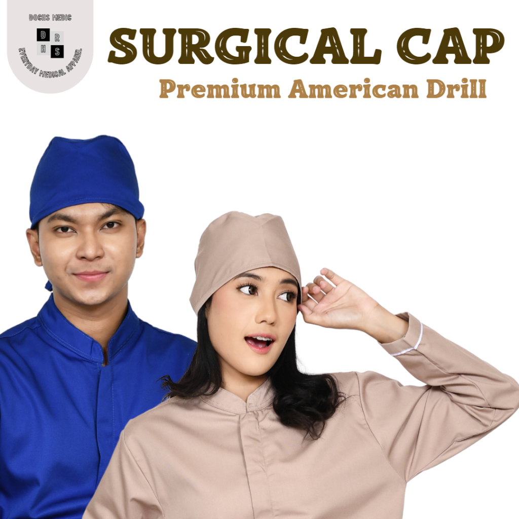 TOPI OPERASI / TOPI OK / SURGICAL CAP / HEAD CAP