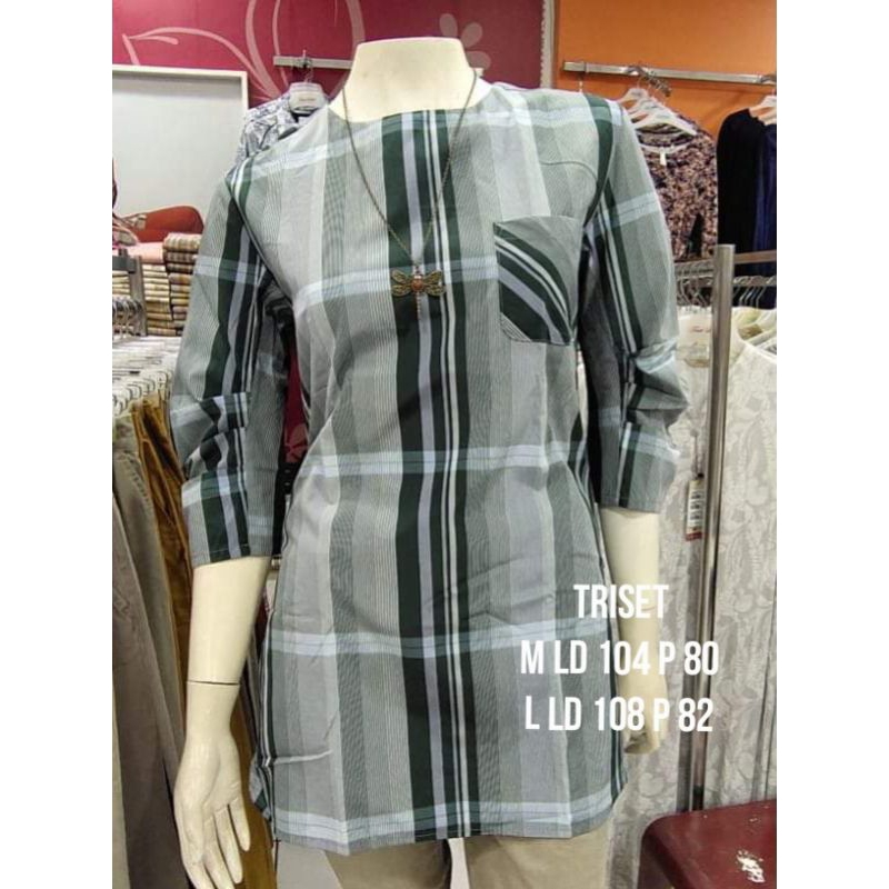 Blus Tunik Remaja Dewasa Triset Ladies