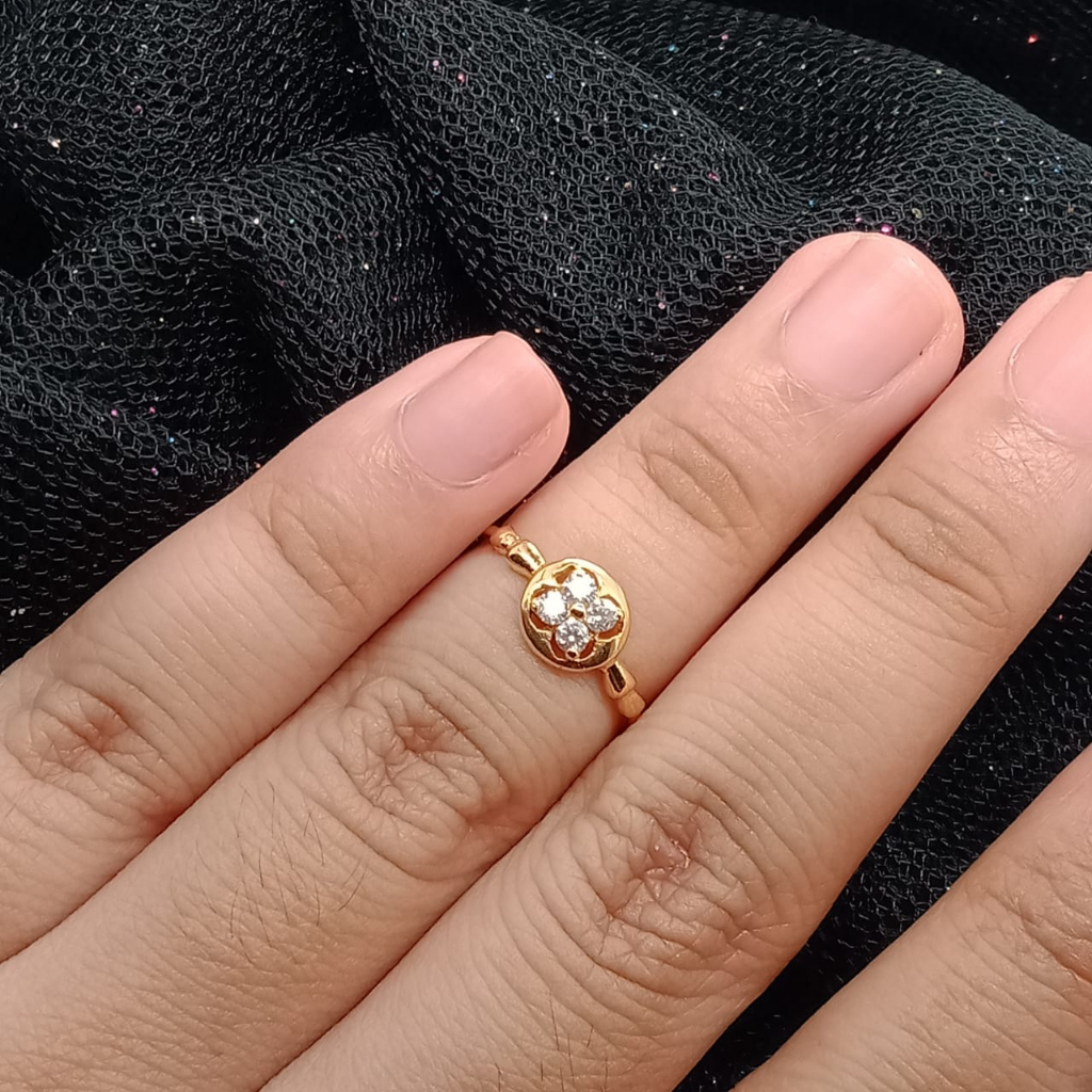 Cincin Emas 17K - 1.15 Gr Kadar 750 - 4890