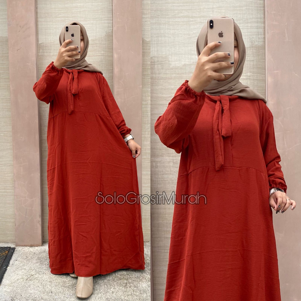 ALUNA GAMIS CRINCLE AIRFLOW LD 110CM