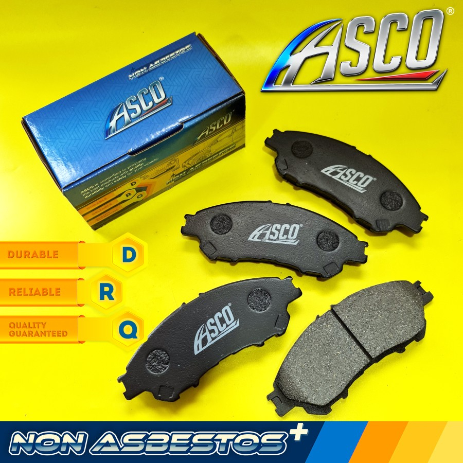 KAMPAS REM DEPAN BRAKE PAD ASCO ISUZU TRAGA AS-16828