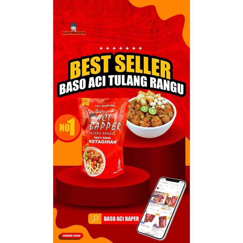 

PAKET 10pc Baso aci tulang rangu