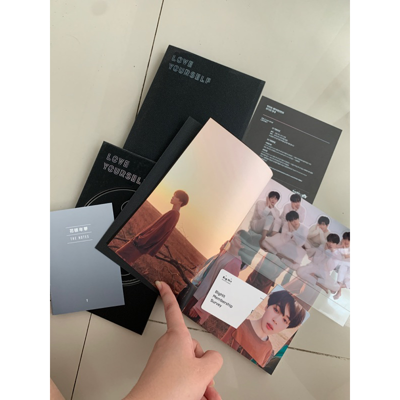 ALBUM BTS UNSEALED - LOVE YOURSELF (Y) - Tear Version (PC/Photo Card: JIMIN)