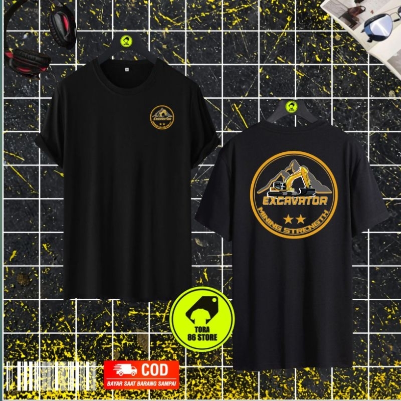 kaos alat berat excavator mining strength