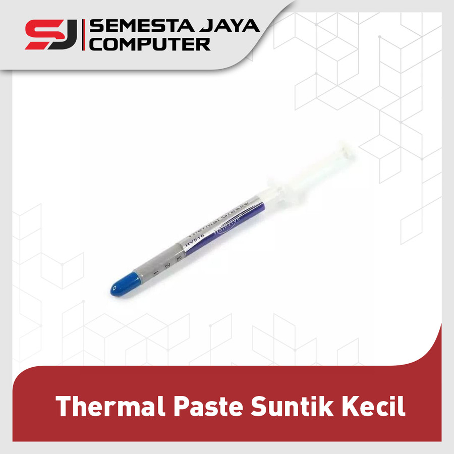 Thermal Paste Suntik Kecil, Pasta Pendingin Processor, Pasta Suntik