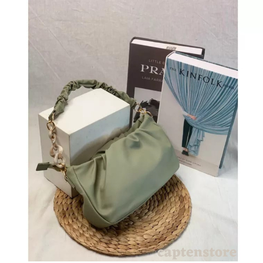 Tas wanita Aelin bag | Tas bahu - selempang wanita  Aelin Choco | Totebag Wanita Terbaru 2023