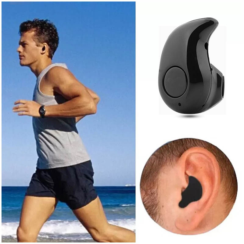 Headset Bluetooth wireless Handsfree mono 1 telinga telfon daily earphone with mic