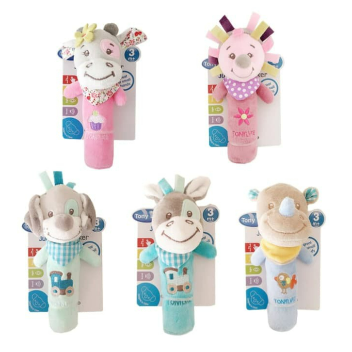 Rattle Stick Baby (rattle bayi) Animal 3m+ CBKS TonyLvee VC