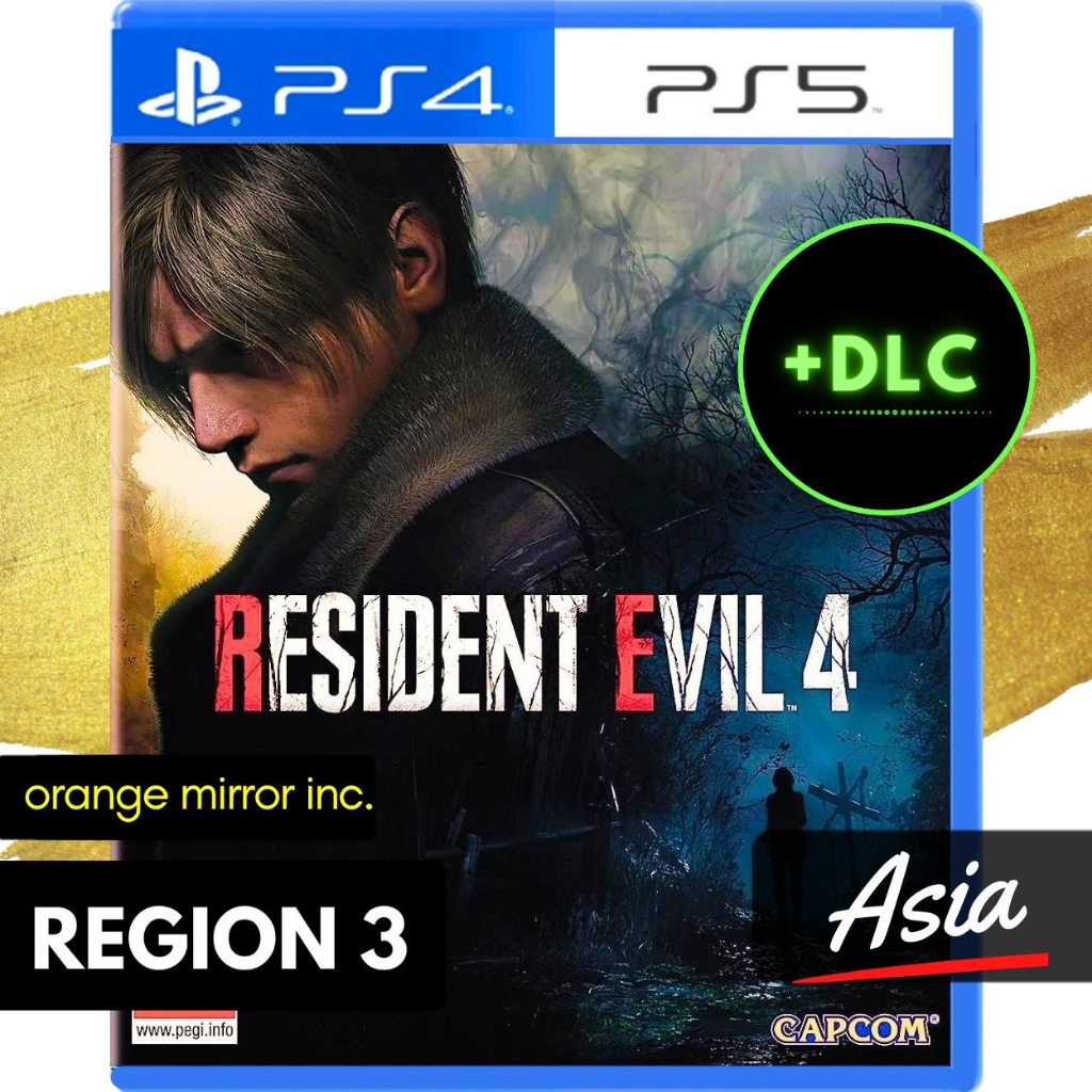 ⭐ RESIDENT EVIL™ 4 ⭐ (REMAKE) for PS4™ & PS5™ | kaset bd dvd cd game ps4 ps5 ps 4 5 the last ghost g