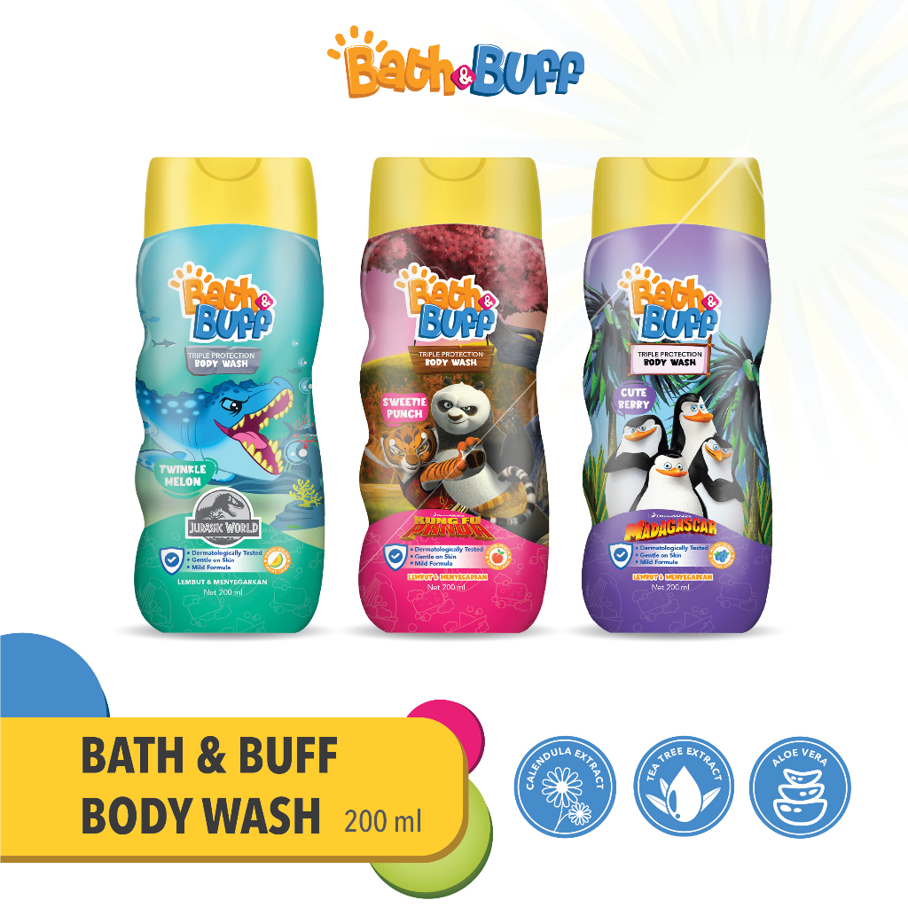 Bath &amp; buff body wash 200ml