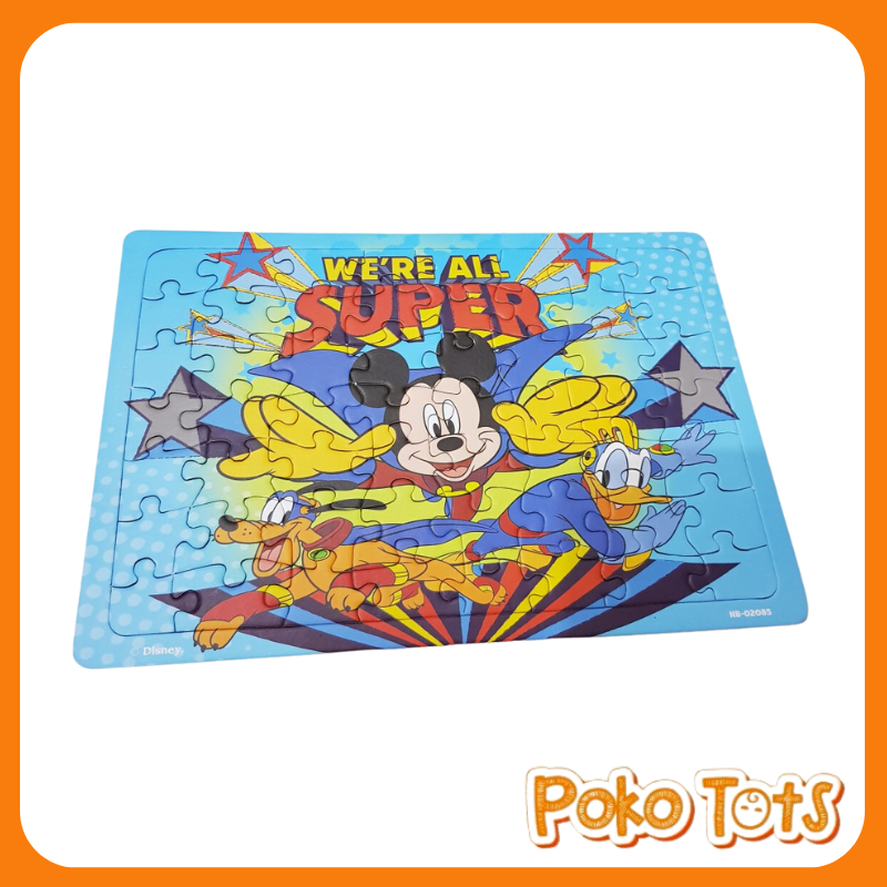 Happy Toon Puzzle Karton 56p Disney Mickey Mouse Original License