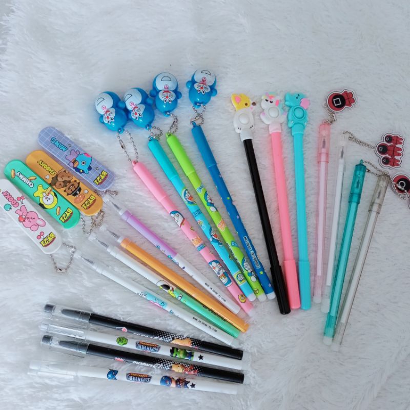 

LBH BOLPOIN GEL GANTUNGAN LUCU / Alat Tulis Anak / PULPEN Gel Bisa COD / PULPEN KARAKTER