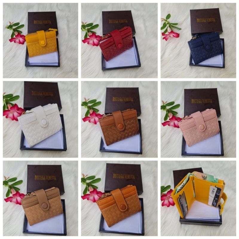 Dompet botega anyam import free box