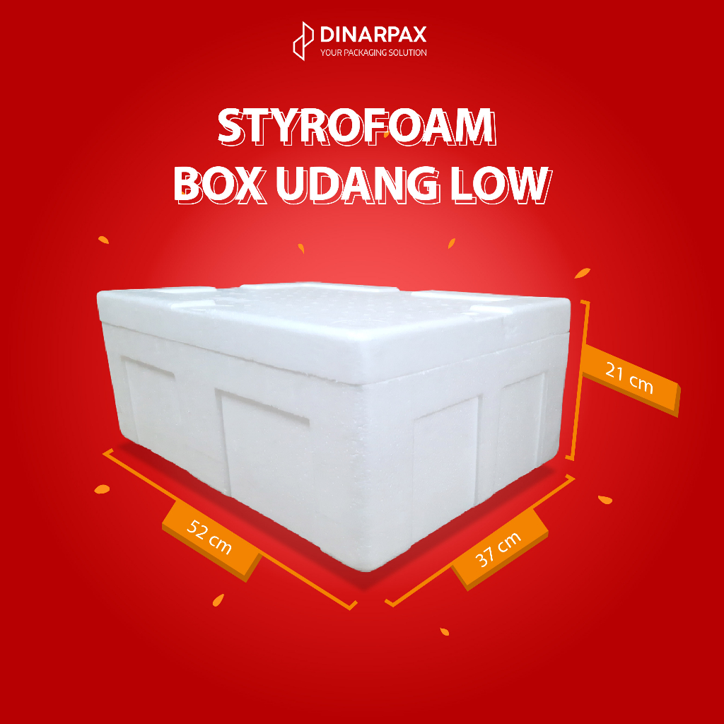 Khusus Muat Blue Bird /Styrofoam Box Udang DPR / DinarPax / Frozen / Chilled / Seri B / Sterofoam /T