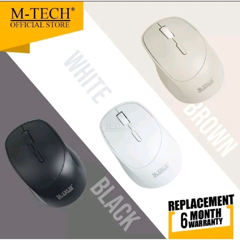 mouse wireless sy-6075 PRO optical 1600 DPI M-tech plus batrai