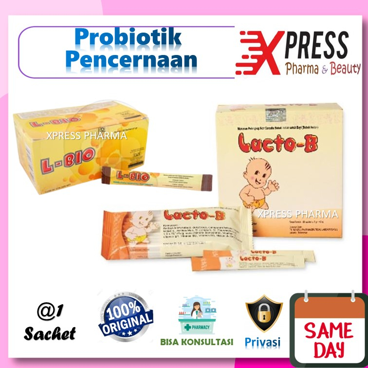 XPRESS  Lacto B /  L Bio Diare Anak Serbuk Sachet Obat Lacto-B Lacto B Lakto Lacto B L-Bio Lbio Zr