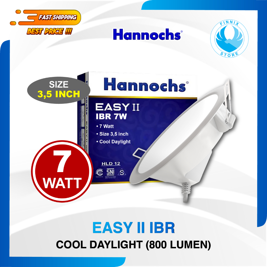 Lampu Downlight LED Hannochs Easy II IBR 7 Watt Ceiling Lamp