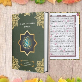 ALQURAN 40/100 HARIAN ALMARHUM SIZE A5 FULL MUSHAF
