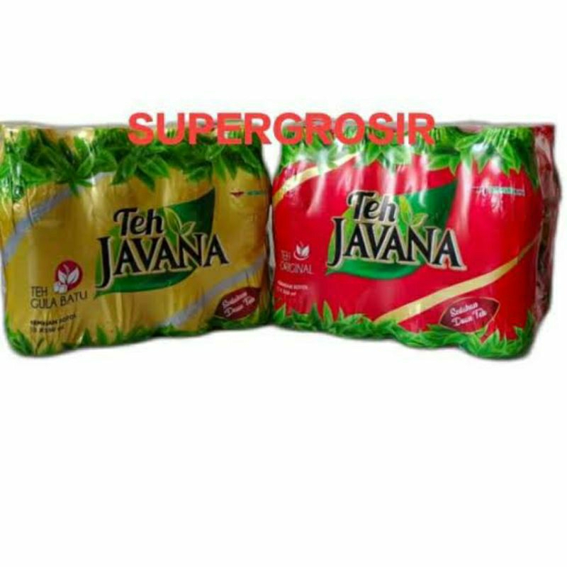 

| Teh Javana | 350 ml | 1 pack isi 12