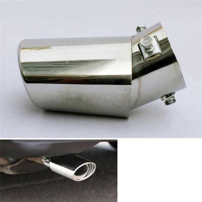 ElgMK Ujung Knalpot Muffler Exhaust Tip Tailpipe Curved Shape - ELG-10