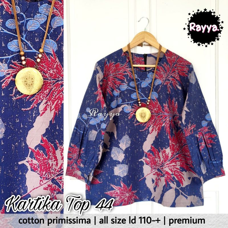 blus kartika top balon batik solo blus batik blus wanita