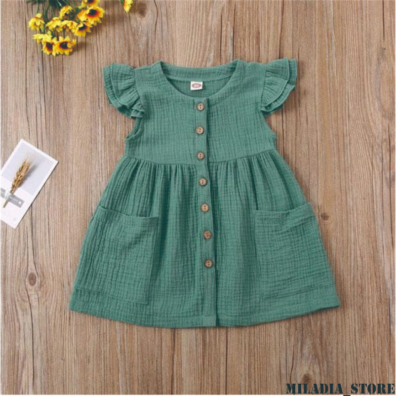 M_s 05 Dress Anak Perempuan 1-6 Tahun / Dress Kekinian / Dress Terbaru