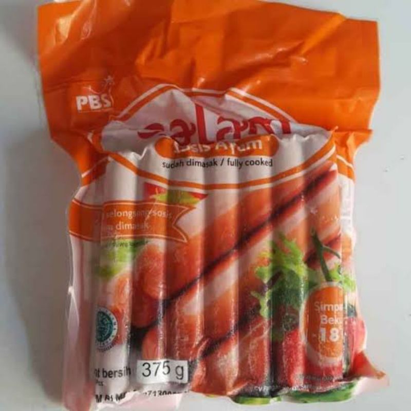 

SALAM SOSIS 375GR ISI 15PCS INSTANT