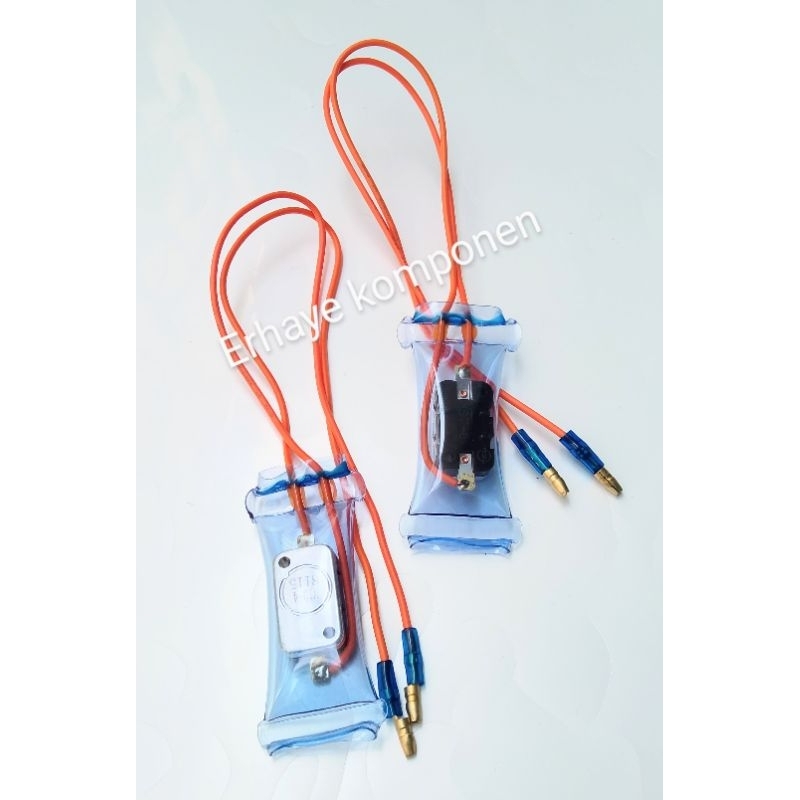 Defros defrost bimetal kulkas 2 kabel universal Defrost Bimetal orange