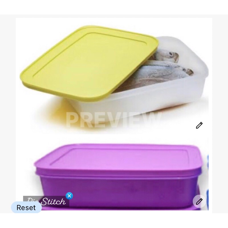 Terlaris Tupperware Ori Frozy Cozy Low 1L Freezermate Medium Low 1L