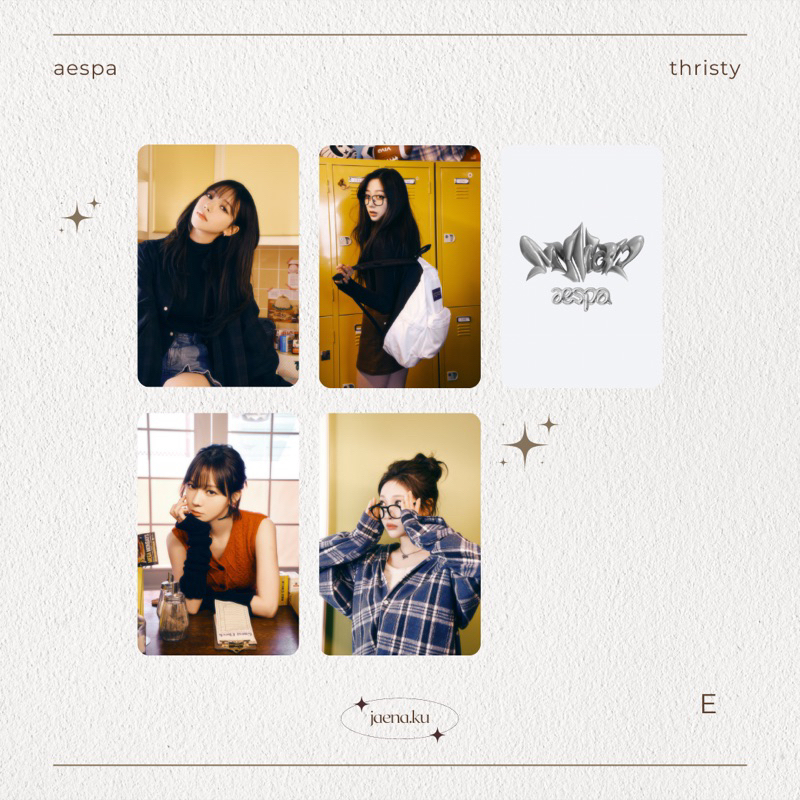 [AESPA] PHOTOCARD MY WORLD AESPA