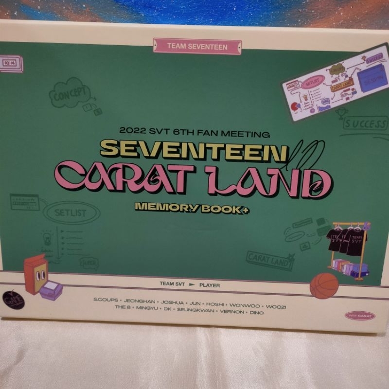 (READY) Sharing Seventeen In Caratland 2022 Memory Book Digital Code