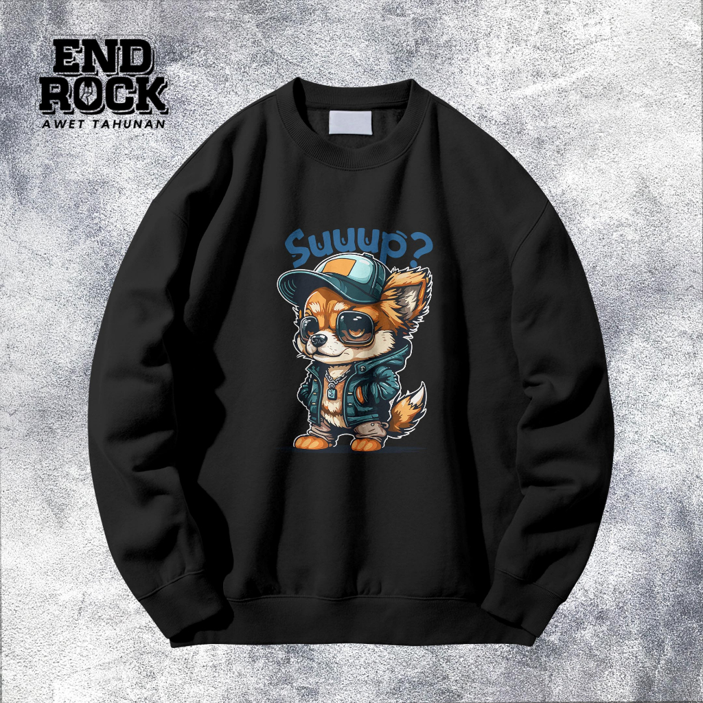 Crewneck Exclusive Original Endrock Tema Litle Puppy DTFS172