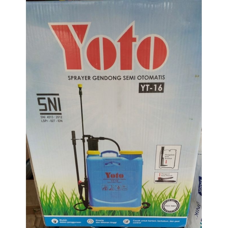 Sprayer Gendong Yoto Manual 16 Liter