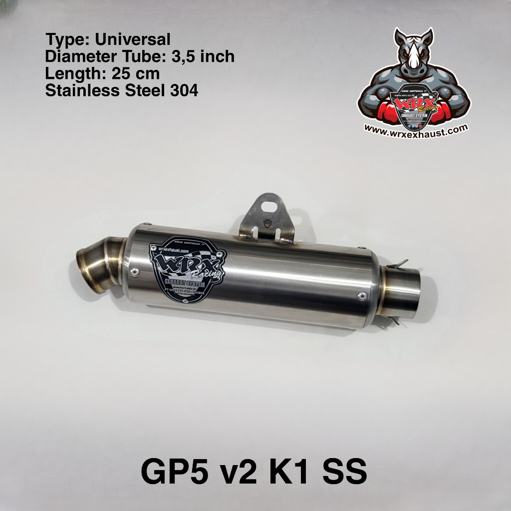 Knalpot WRX GP5 v2 SS K200 SE FU