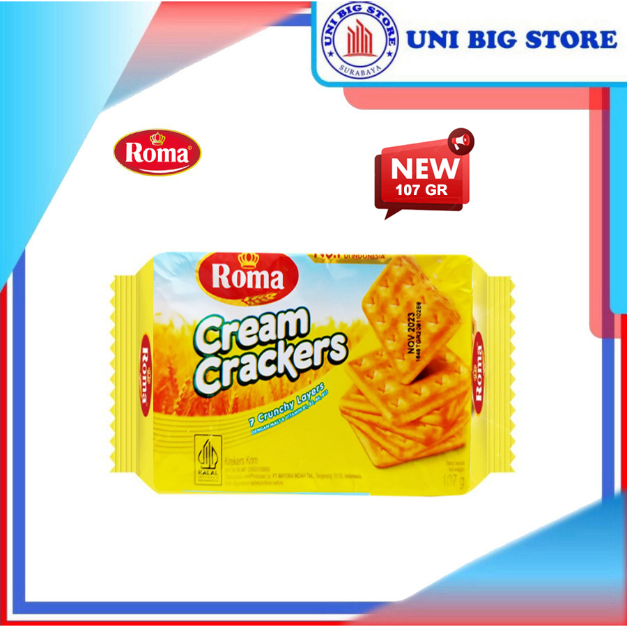 

Roma Cream Crackers 107 gr Gabin Gaben