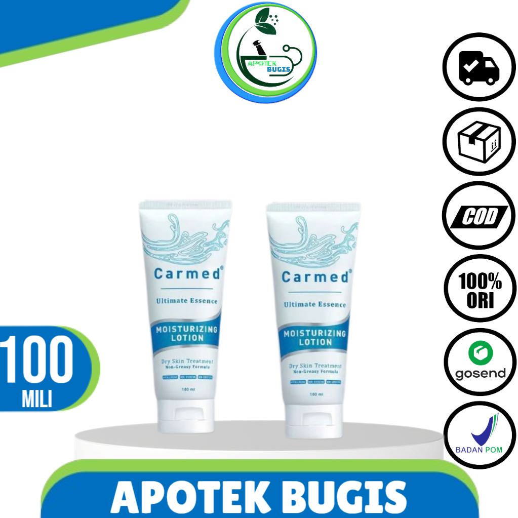 Carmed Moisturizing Lotion 50 mL - Pelembab Kulit Kering dan Kasar