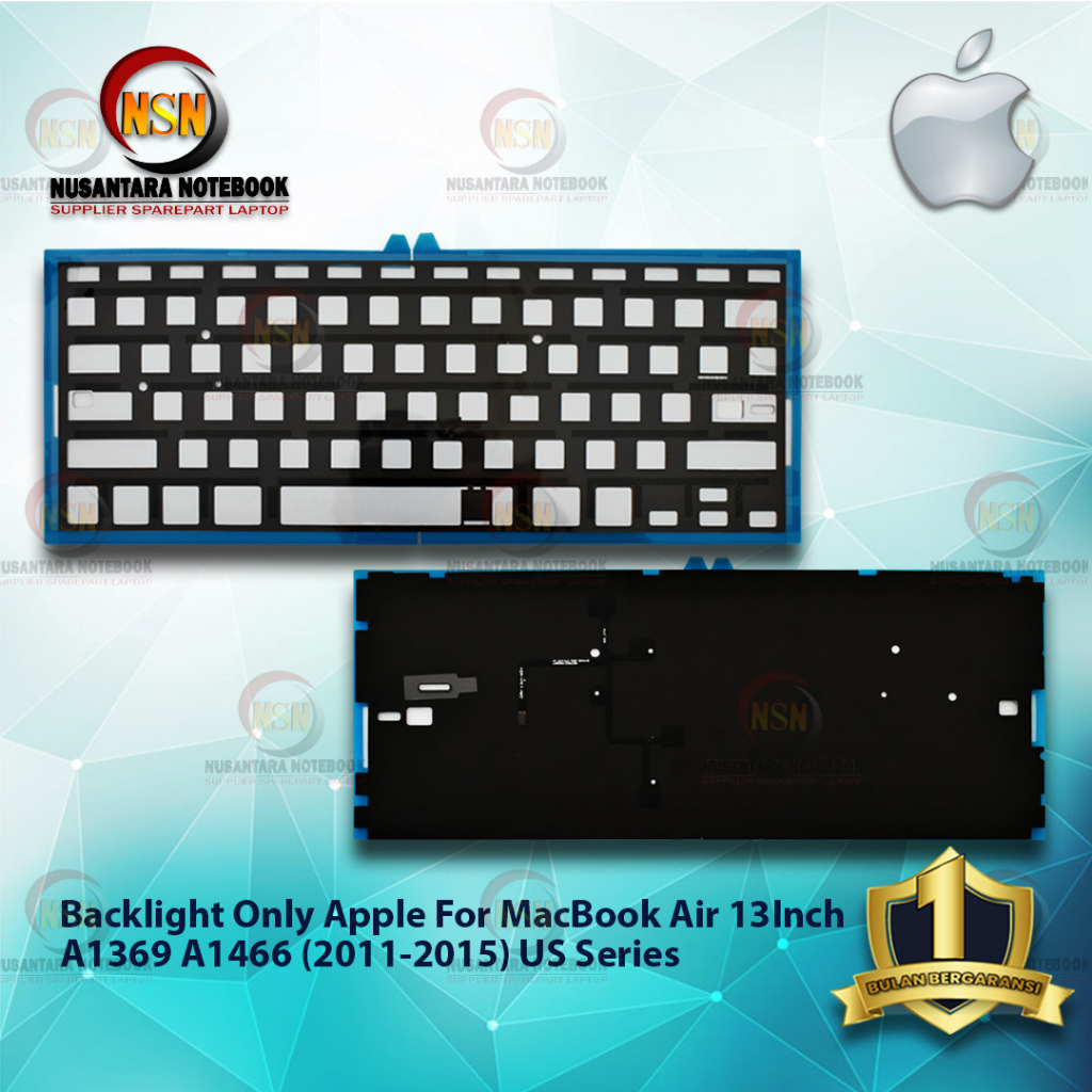 Backlight Only Apple MacBook Air 13&quot; A1369 A1466 (Mid 2011 - Early 2015) US Series