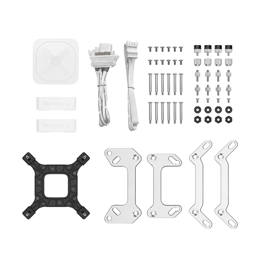 Deepcool LS720 White ARGB Liquid CPU Cooler Support LGA 1700 AM5