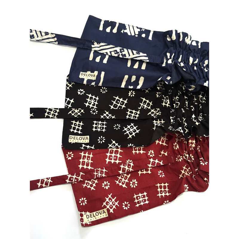 Delova Wardrobe - Obi Belt Motif Premium Jumputan [REGULER] [BB&lt;60kg]