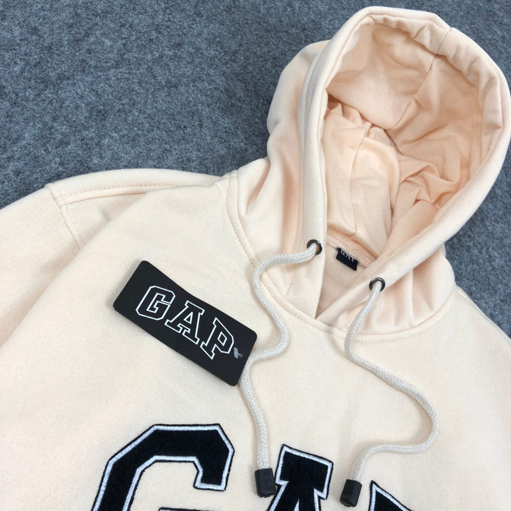 SWEATER HOODIE GAP CREAM HOODIE PREMIUM LIKE TERBARU SWEATER PRIA WANITA MURAH BAHAN TEBAL