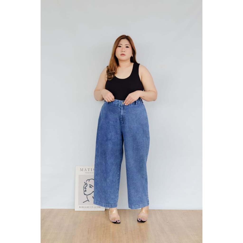 BIGWELL CELANA JEANS BIG SIZE PANJANG JEANS / CELANA JUMBO JEANS/ BIGSIZE JEANS