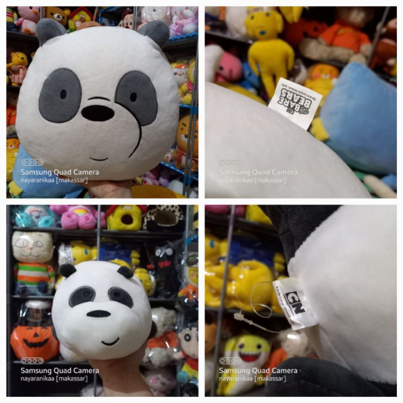 Boneka We Bare Bears (Bantal)