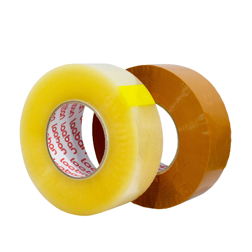 

Lakban 500 yard 45 mm 45 micron bening & coklat