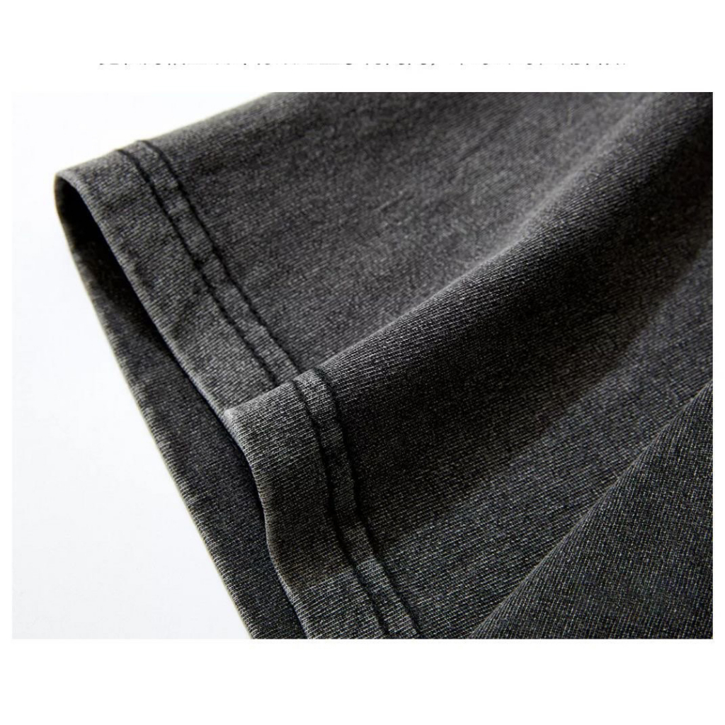 RDGF official shop kaos pria washed tshirt kemeja leher bulat  atasan kaos Kaos pria baju kaos oversize PRIA &amp; WANITA (UNISEX)