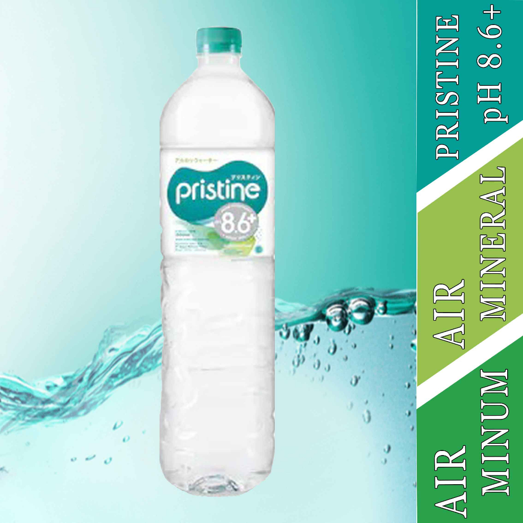 

Air Minum- Pristine- Air Mineral pH 8+ - 1,5liter