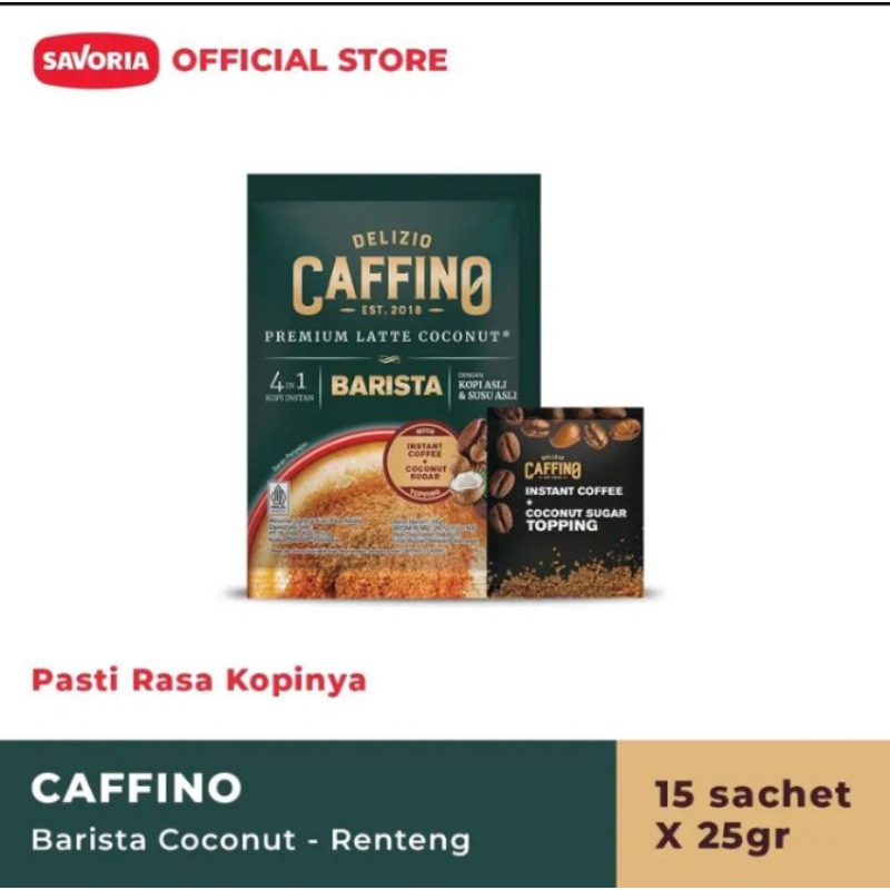 

Caffino barista coconut isi 15 sachet