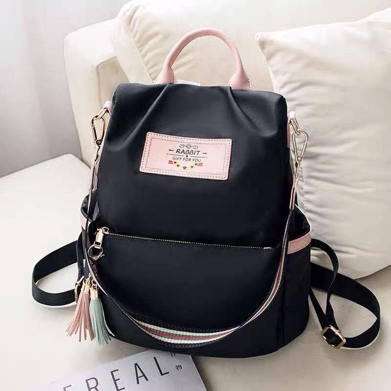 TAS RANSEL BACKPACK WANITA FASHION KOREA IMPORT TR090523 ANTI AIR SEKOLAH KULIAH KERJA TERBARU MODEL ROZANA