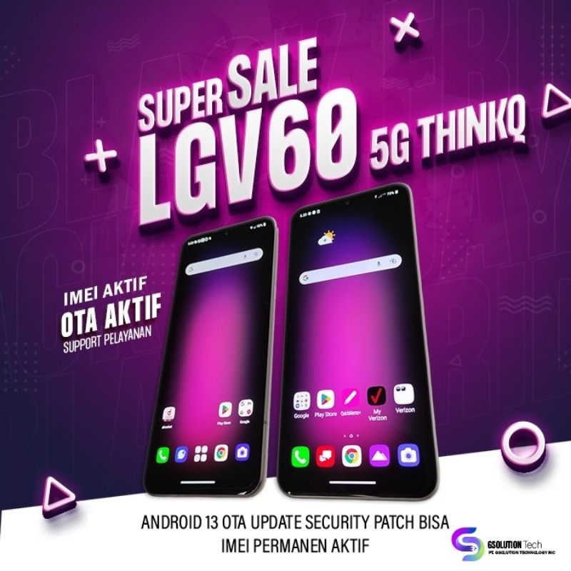 Lg v60 5g imei aktif permanen bebas reset DUAL SIM DUAL VOLTE
